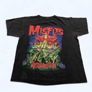 Vintage 1996 Misfits Resurrection Tour Tee – Repka Art, 20 Years of Terror